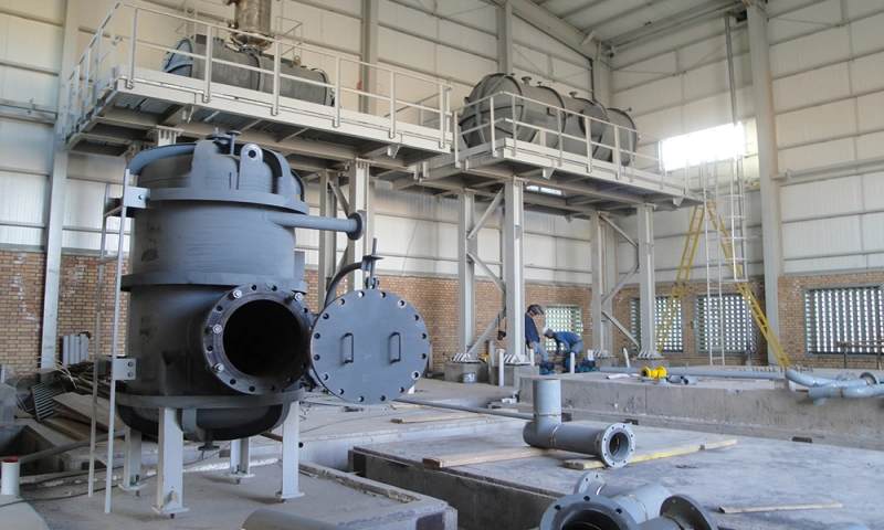 نصب و پیش‌راه‌اندازی بویلر کمکی گرمایش مخازن نیروگاه زنجان