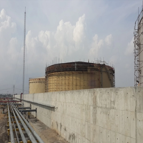 پروژه ساخت و نصب مخزن نیروگاه هرمزگان