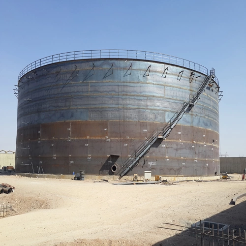 پروژه ساخت و نصب مخازن نیروگاه یزد