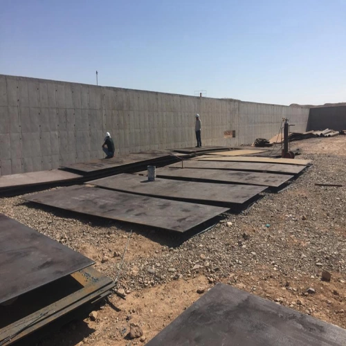 پروژه تامین متریال ساخت مخازن نیروگاه زنجان